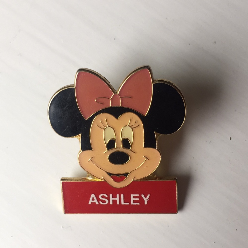 Disney Ashley name pin